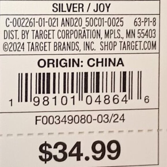 NEW A New Day™ Women's Joy Ballet Pumps Silver - Picture 12 of 12